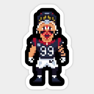 Jj watt 8bit Sticker